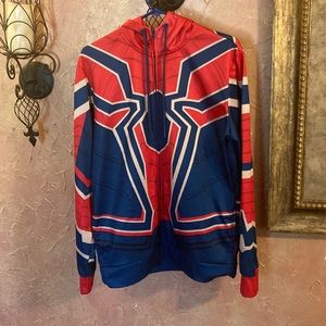 Infinity War Iron Spiderman Zip Up Hoodie